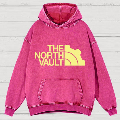 The North Vault  Vintage Distressed Hoodie
