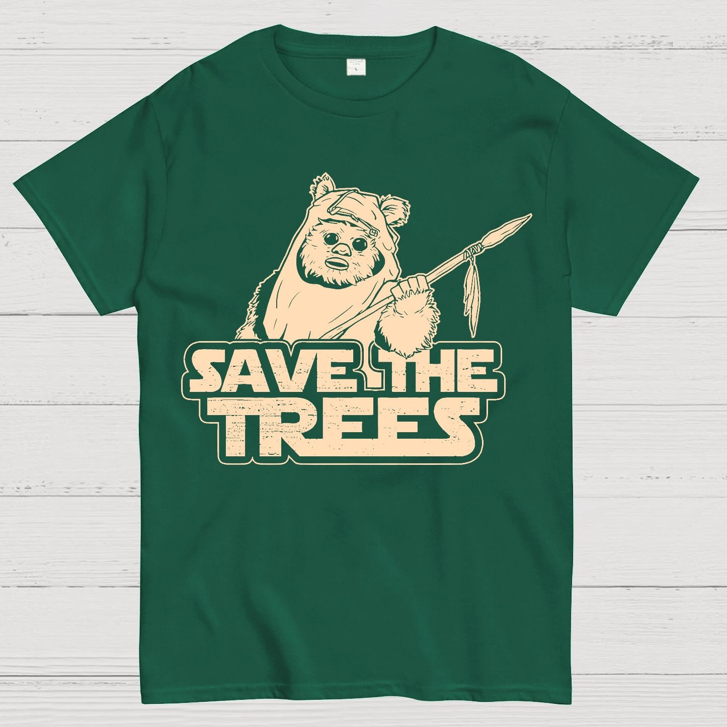 Save The Trees Geek T-Shirt
