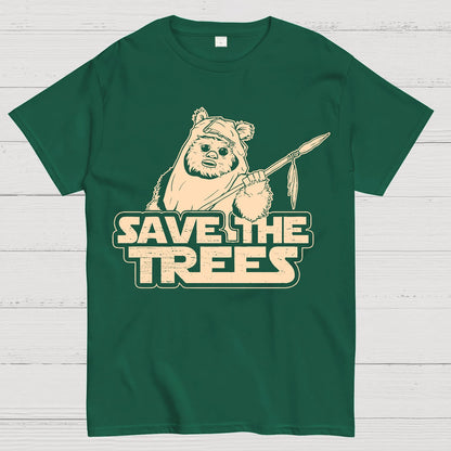 Save The Trees Geek T-Shirt