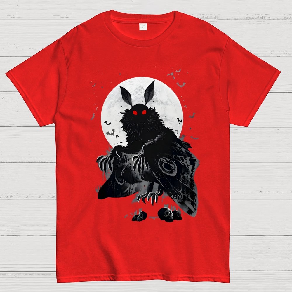 Red Eyed Mothman Geek T-Shirt