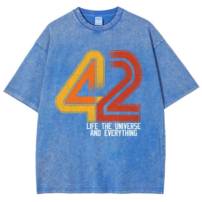42 Ultimate Secret Vintage Distressed T-shirt