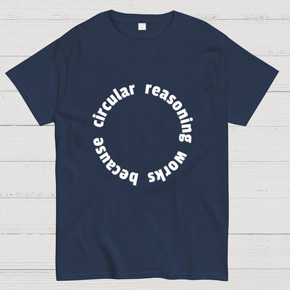 Circular Reasoning Works Geek T-Shirt