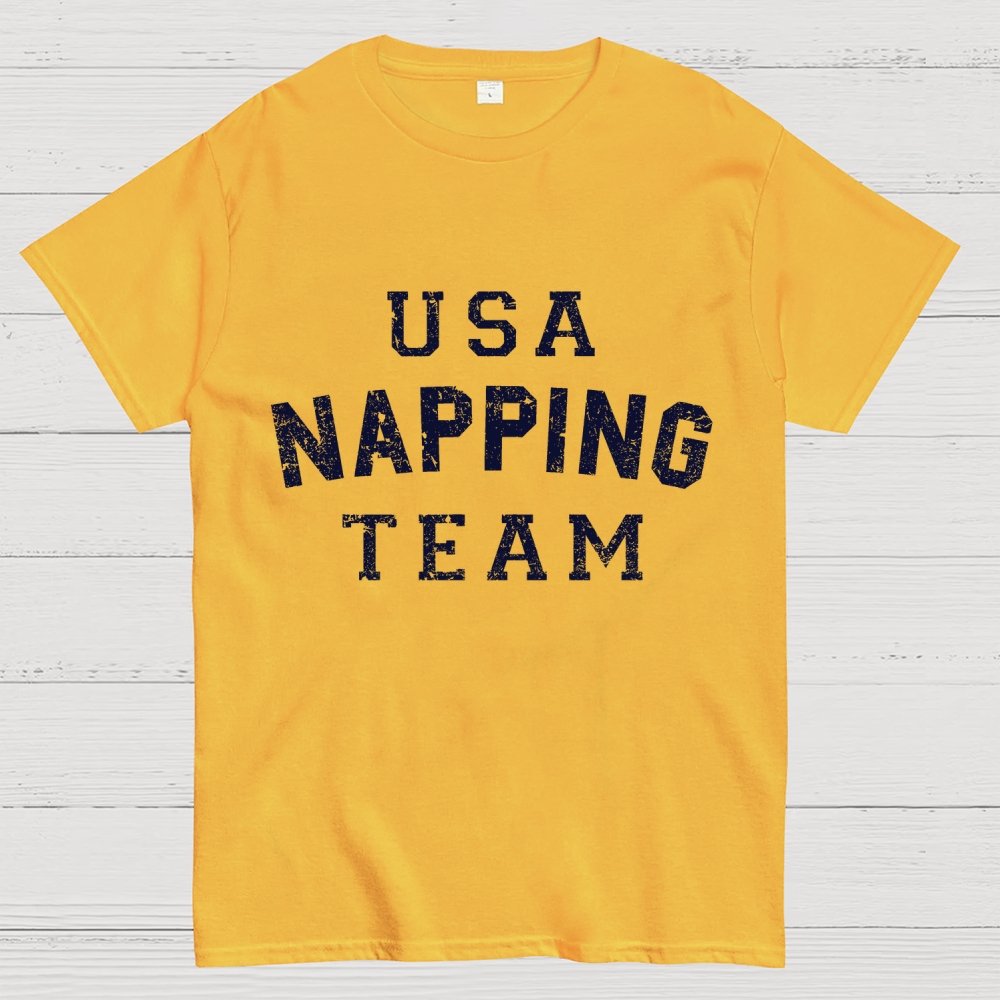 USA Napping Team Unisex Geek T-Shirt