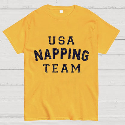 USA Napping Team Unisex Geek T-Shirt
