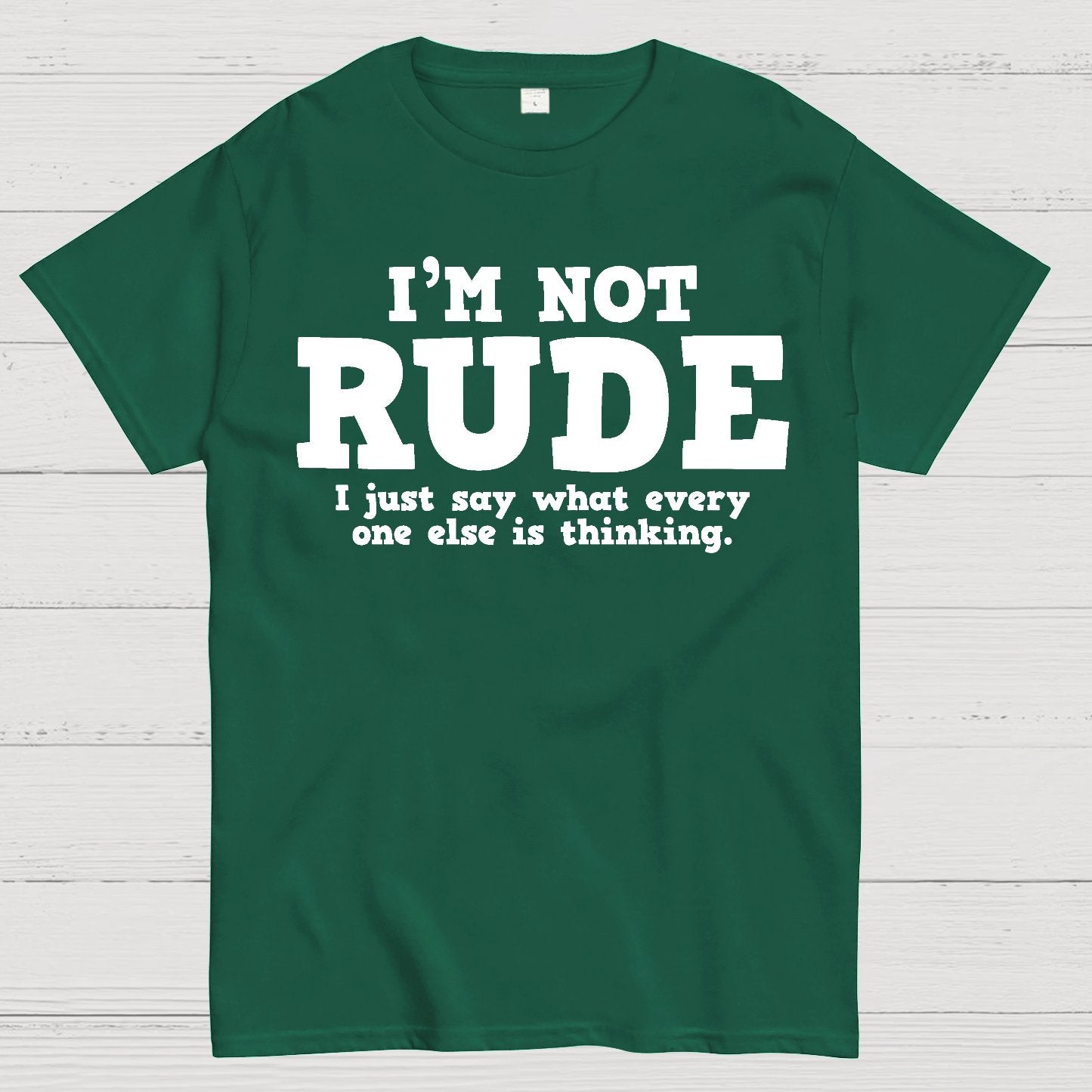 I'm not Rude I Just Have The Balls to Say What Everyone Else is Thinking Geek T-Shirt