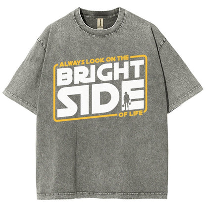 Always Look On The Bright Side Vintage Distressed T-shirt