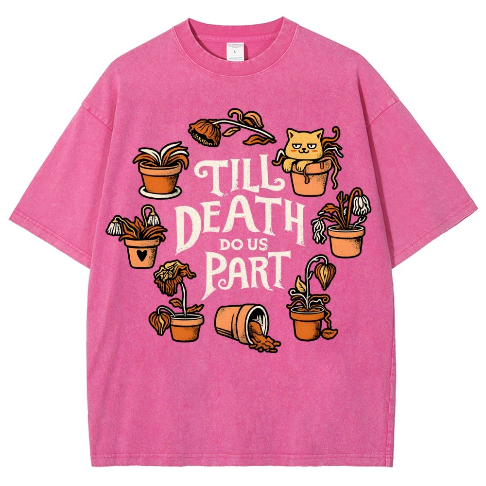 Plant Killer Love Vintage Distressed T-shirt