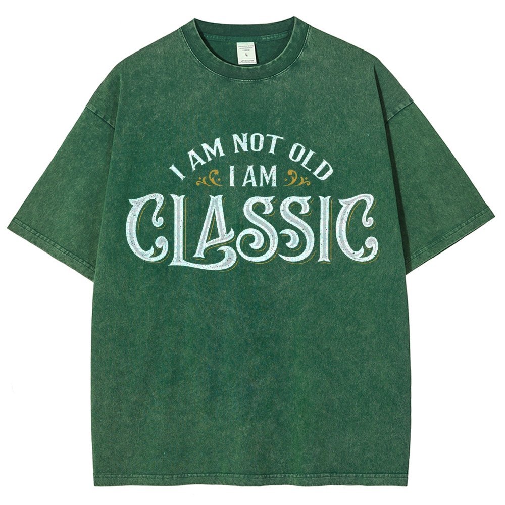 I Am Classic Vintage Distressed T-shirt