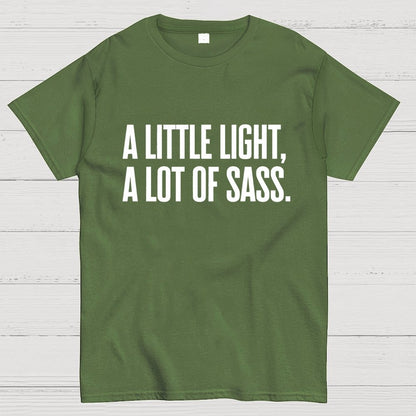 A Little Light, A Lot Of Sass. Geek T-Shirt