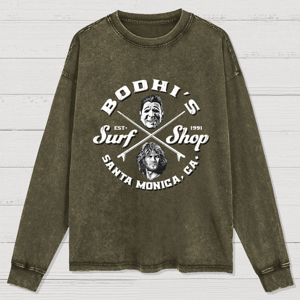 Bodhi's Surf Shop Washed Long Sleeve Tee