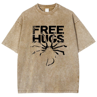 Free Hugs Vintage Distressed T-shirt