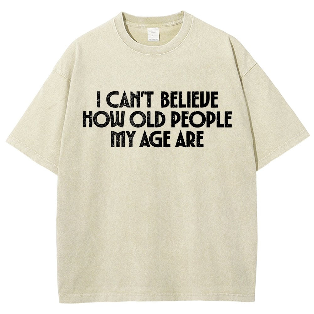 Chronically Young Vintage Distressed T-shirt