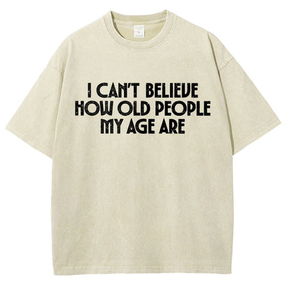 Chronically Young Vintage Distressed T-shirt