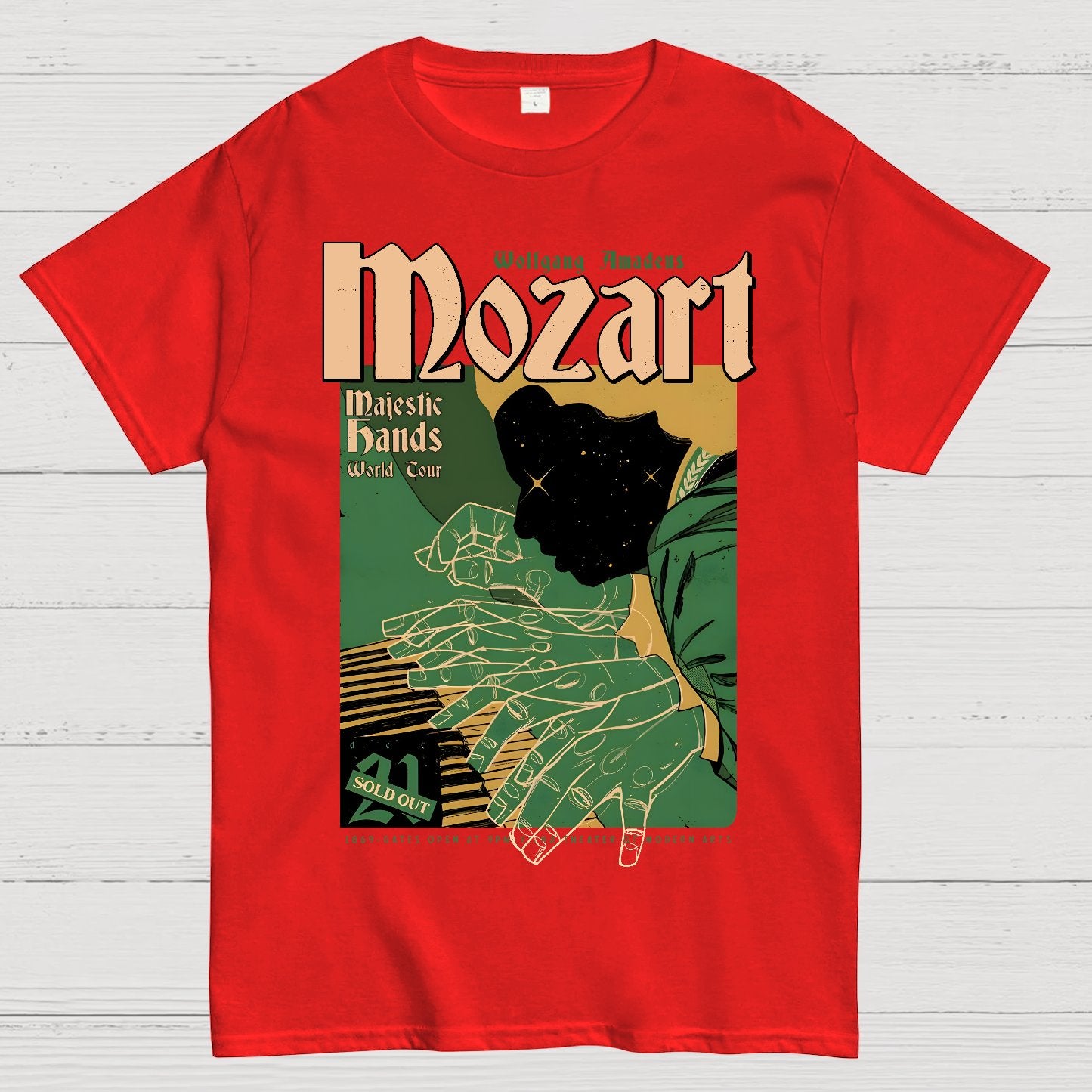 Rock Me, Amadeus Geek T-Shirt