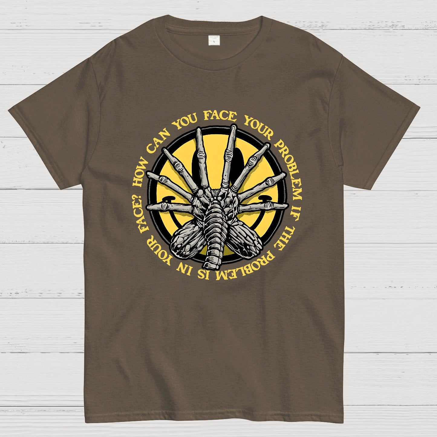 Face Problem Geek T-Shirt