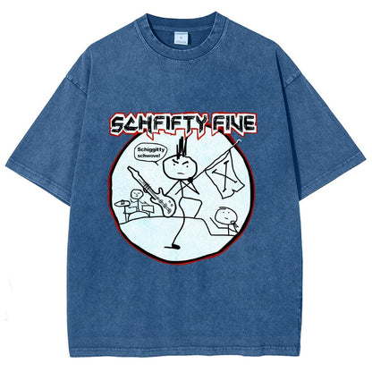 Schfifty Five Vintage Distressed T-shirt