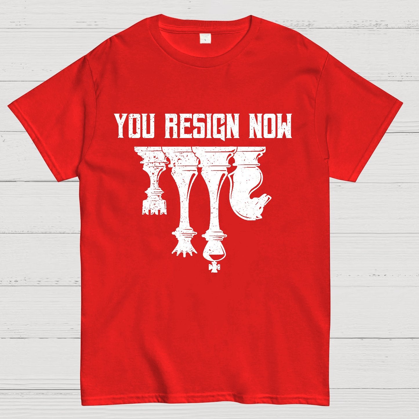 Chess You Resign Now Geek T-Shirt