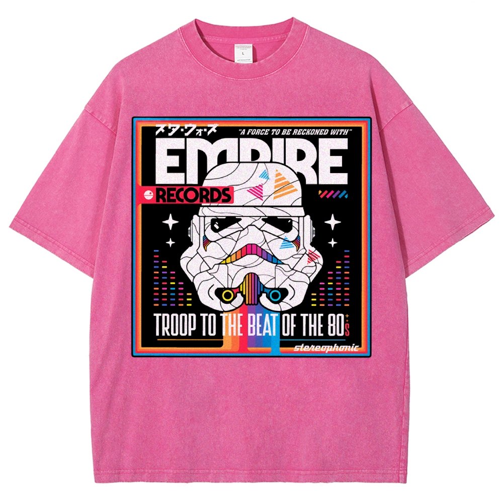 Troop to the Beats Vintage Distressed T-shirt
