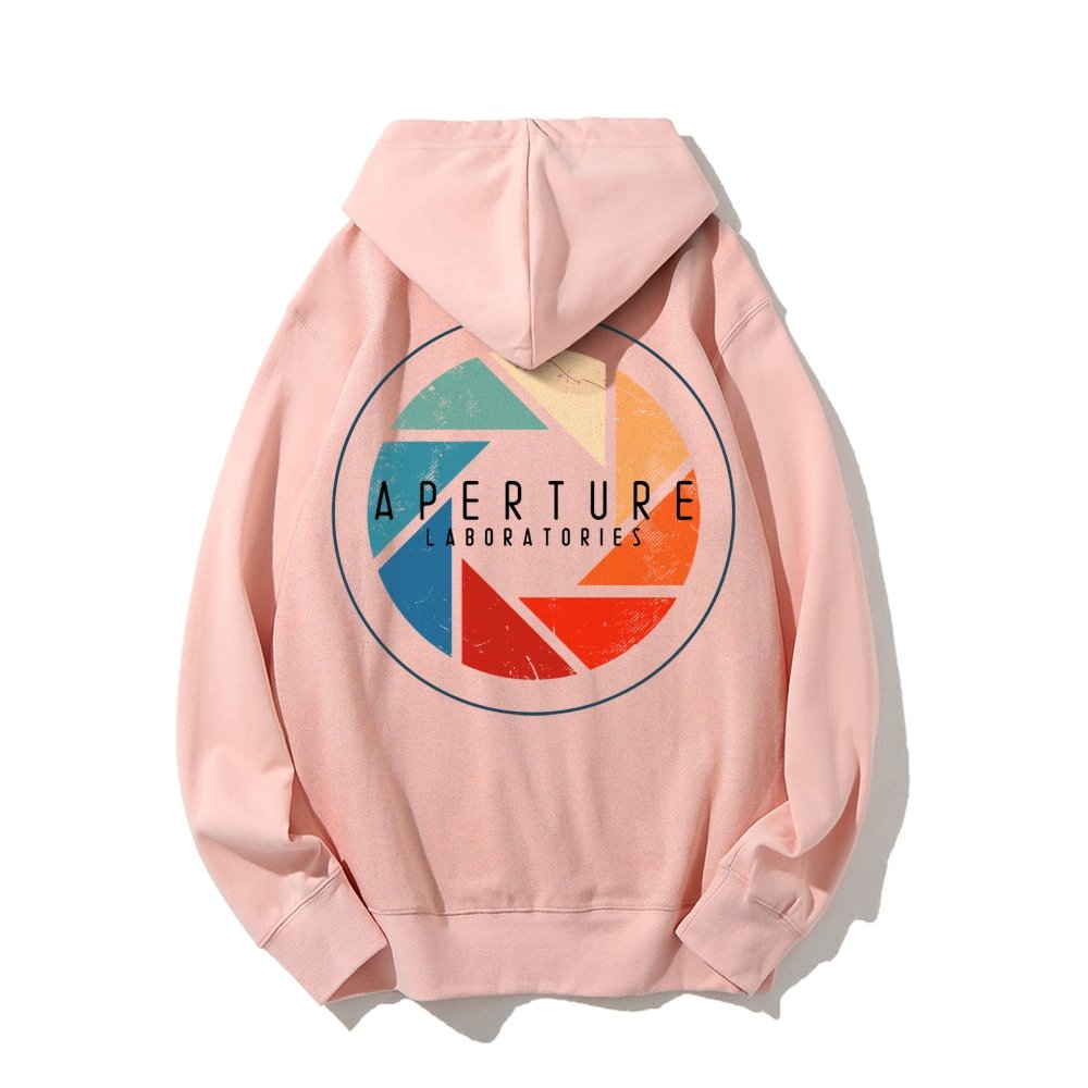 Aperture Printed Back Unisex Cotton Hoodie