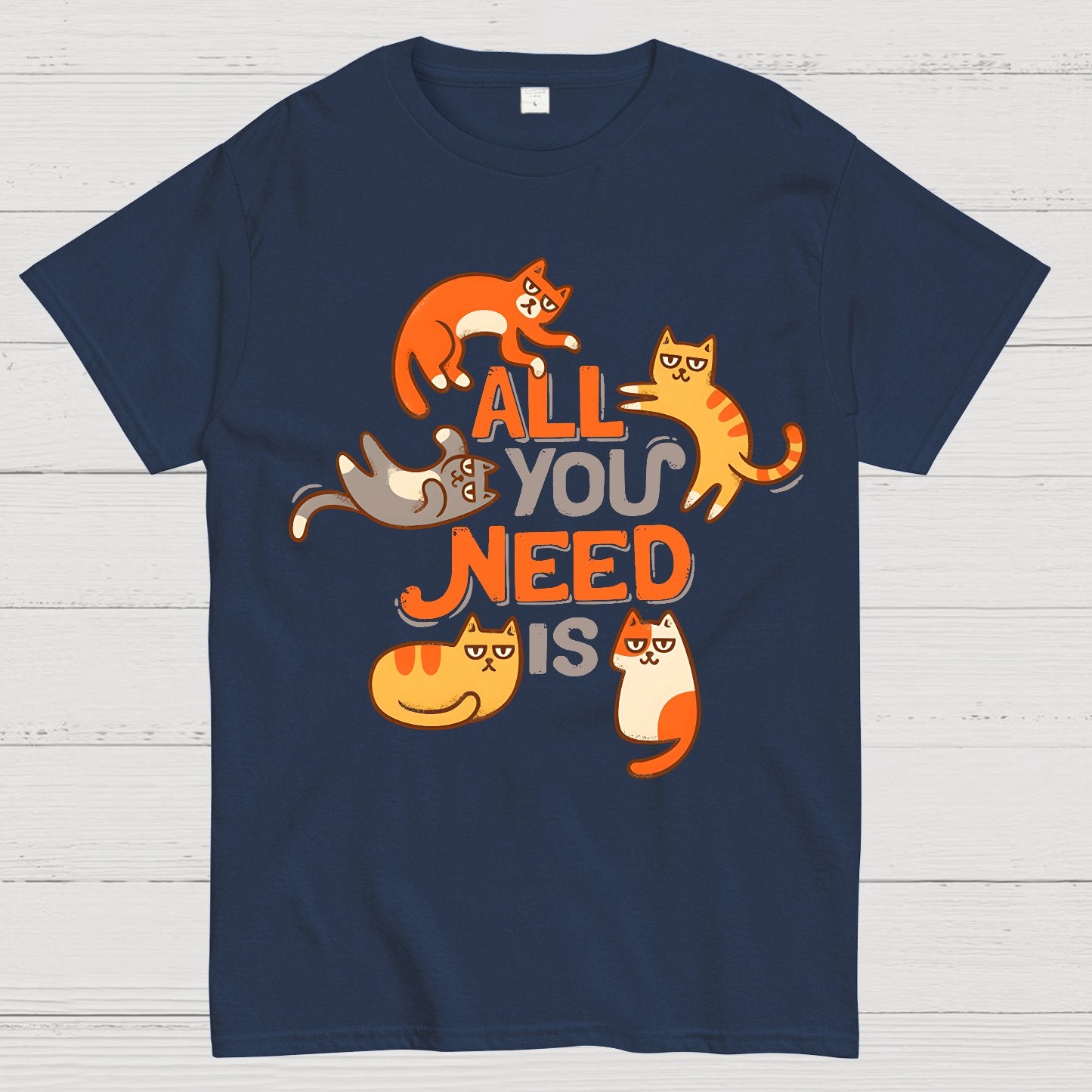 All You Need Is Cat Geek T-Shirt