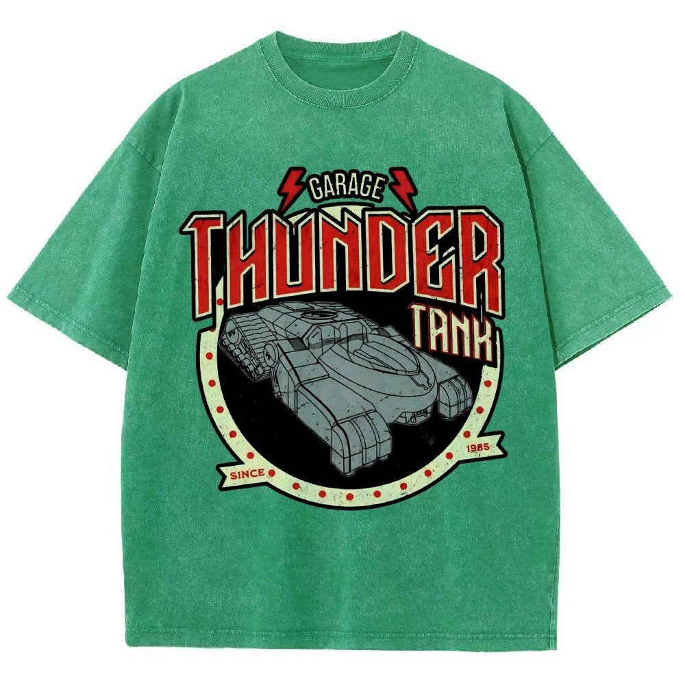 Thunder Tank Garage Buy Now Vintage Distressed T-shirt