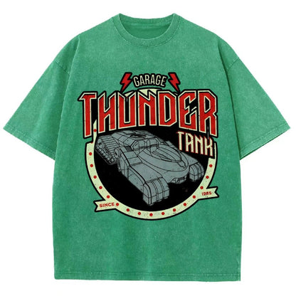 Thunder Tank Garage Buy Now Vintage Distressed T-shirt