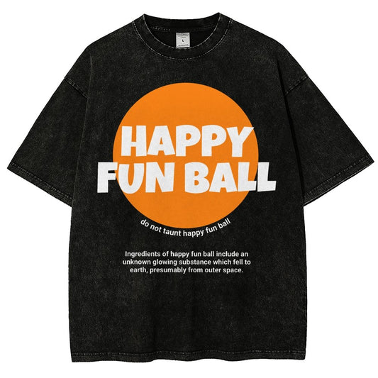 Happy Fun Ball Vintage Distressed T-shirt