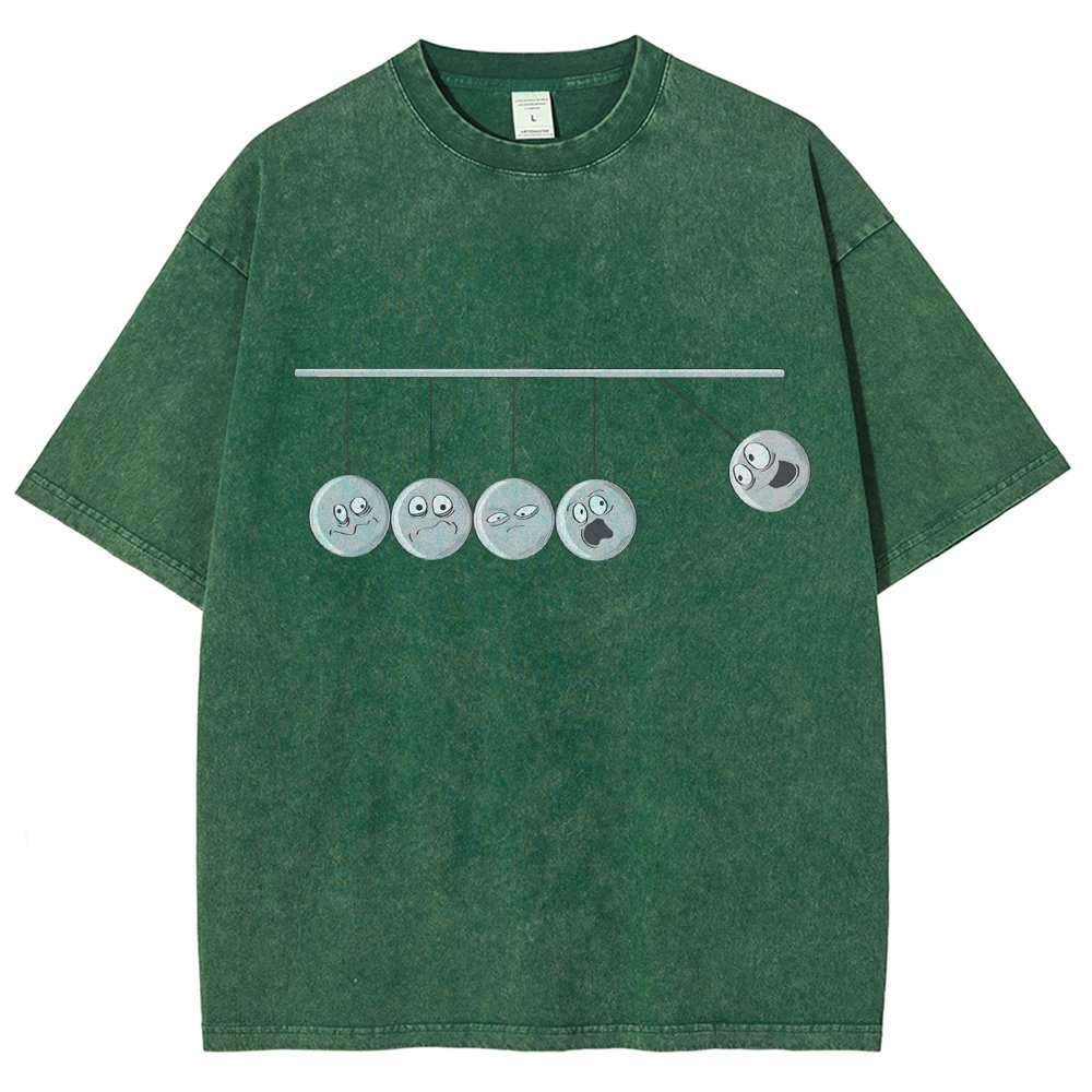 Perpetual Emotion Ask Not For Whom The Ball Tolls Vintage Distressed T-shirt