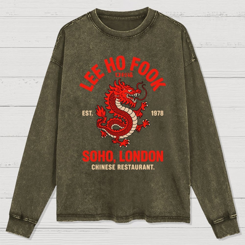 Lee Ho Fooks Washed Long Sleeve Tee