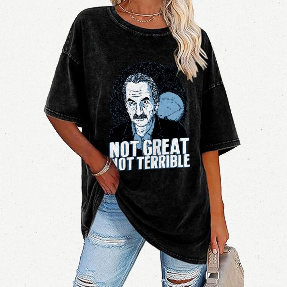 Not Great Not Terrible Vintage Distressed T-shirt