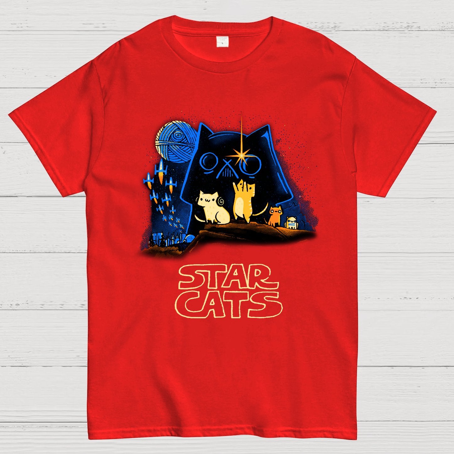 Star Cats Geek T-Shirt