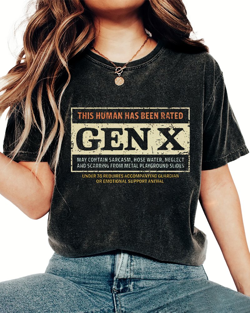 Gen X Vintage Distressed T-shirt