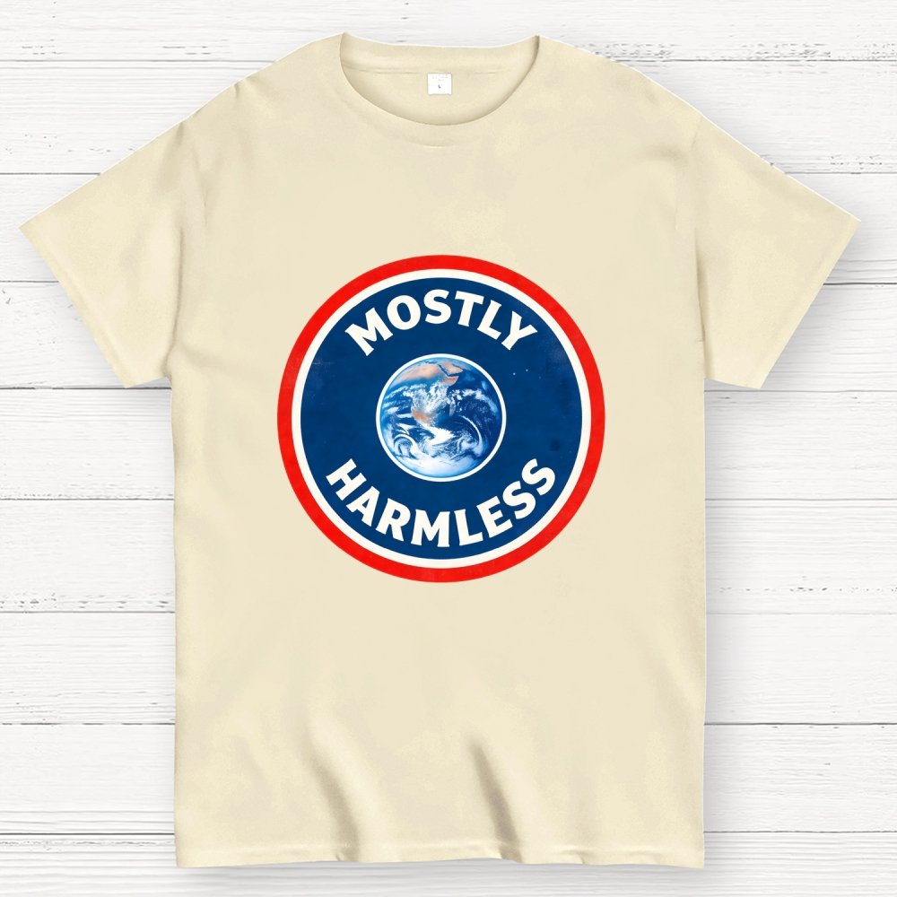 Mostly Harmless Art Print Geek T-Shirt