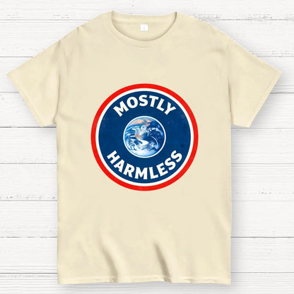 Mostly Harmless Art Print Geek T-Shirt