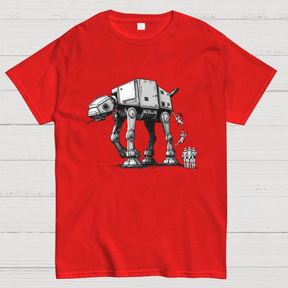 Imperial Robot Dog Poop Geek T-Shirt
