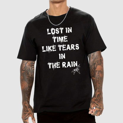 Lost In Time Like Tears In The Rain Geek T-Shirt