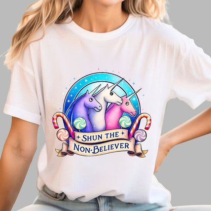 Shun The Non-Believer Geek T-Shirt