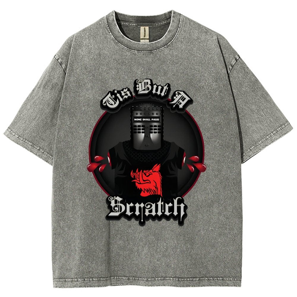 Tis But A Scratch Vintage Distressed T-shirt
