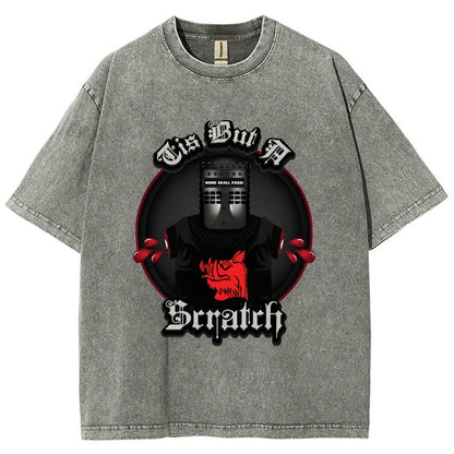 Tis But A Scratch Vintage Distressed T-shirt