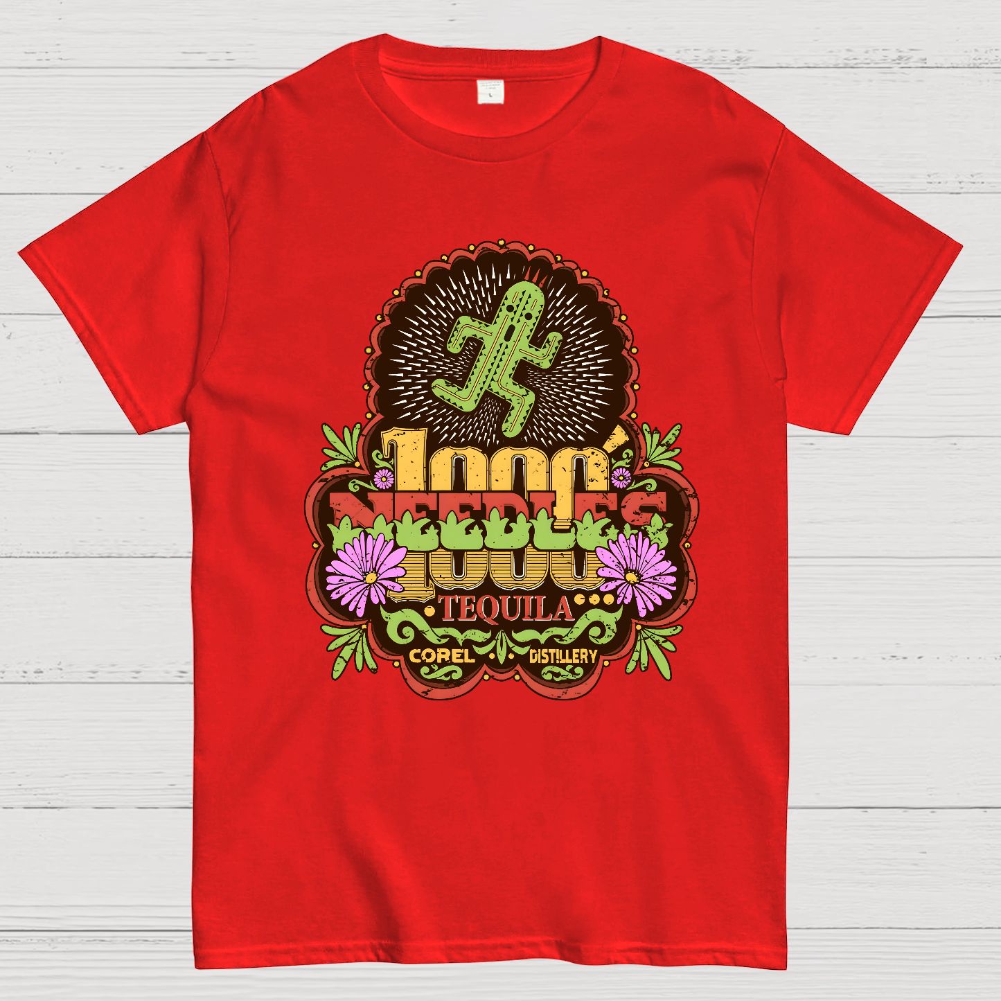 Funny 1000 Needles Tequila Geek T-Shirt