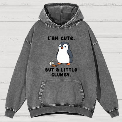 Little Clumsy Vintage Distressed Hoodie