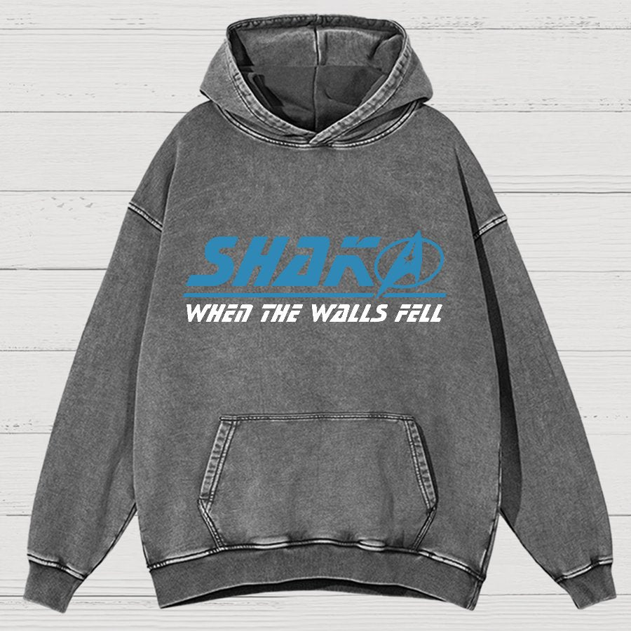 Shaka Hike Vintage Distressed Hoodie