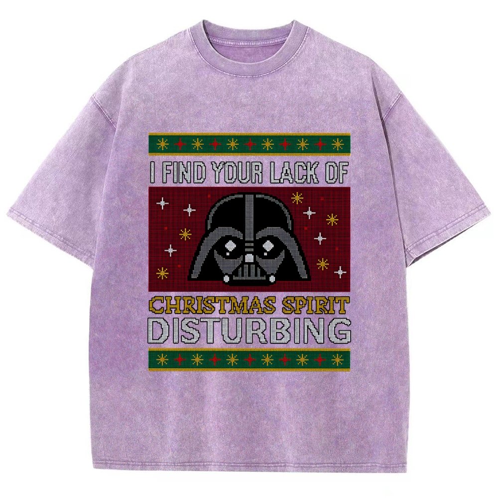 Lack of Christmas Spirit  Vintage Distressed T-shirt