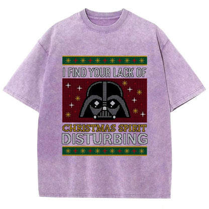 Lack of Christmas Spirit  Vintage Distressed T-shirt