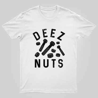 Deez Nuts and Bolts Funny Geek T-Shirt