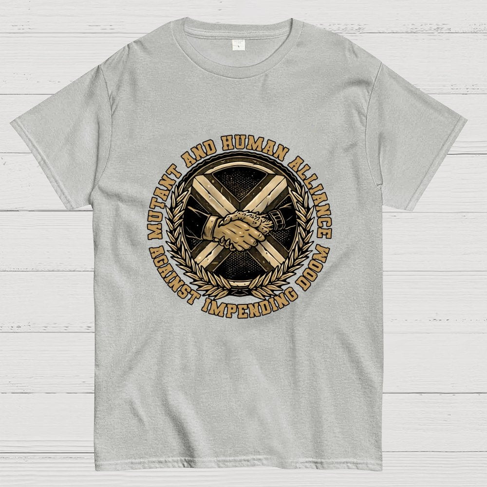 Mutant and Human Alliance Geek T-Shirt