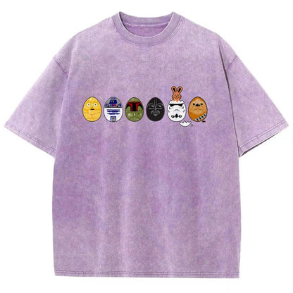 Easter Egg Vintage Distressed T-shirt