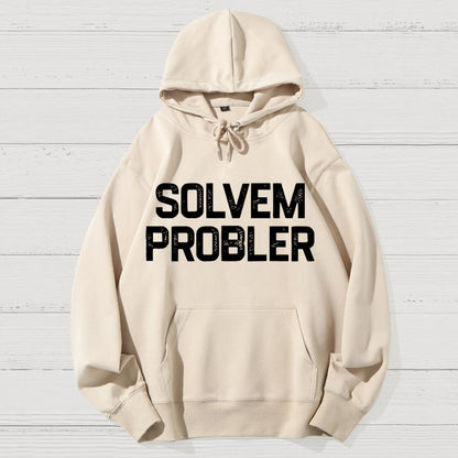 Problem Solved Geek Cotton Hoodie