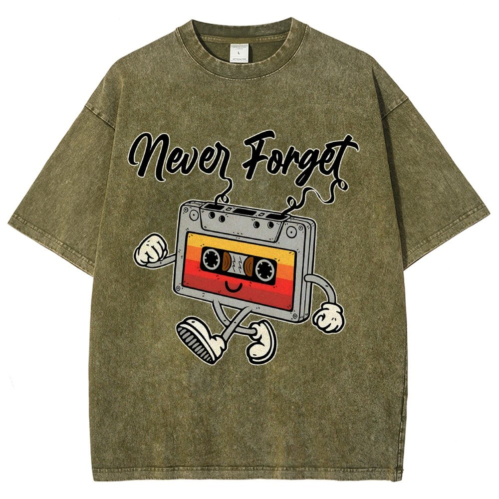 Never forget Vintage Distressed T-shirt