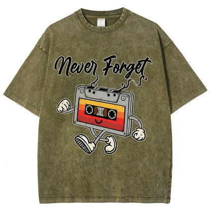 Never forget Vintage Distressed T-shirt